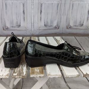 women flats flat loafer comfort‎ shoes Tara green